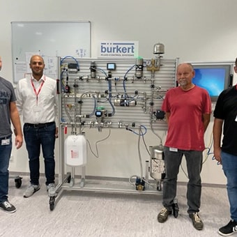 Komponenten für mobile Labor-Schalttafel