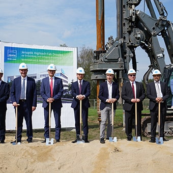 Jenoptik baut Hightech-Fabrik in Dresden