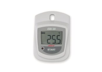 Datenlogger erfasst Temperaturmesswerte