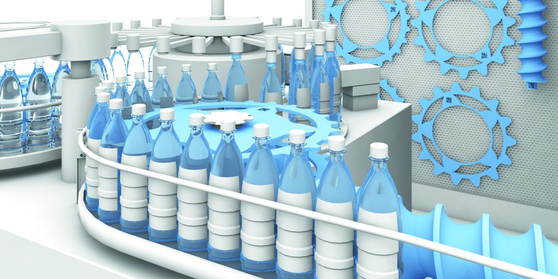 Typische Wechselteile bei der Getränkeabfüllung sind Greifer und Einlaufsterne. (Bild: Balluff)