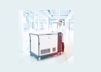 Mobile, akkubetriebene Ultratiefkühltruhe