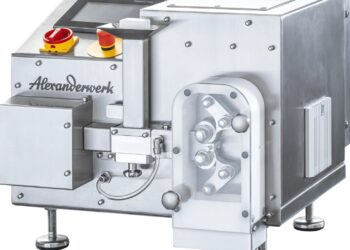 Kompakte Walzenpresse für kleinste Rohstoffmengen