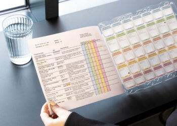 Vorportionierte Medikation im Blister-System