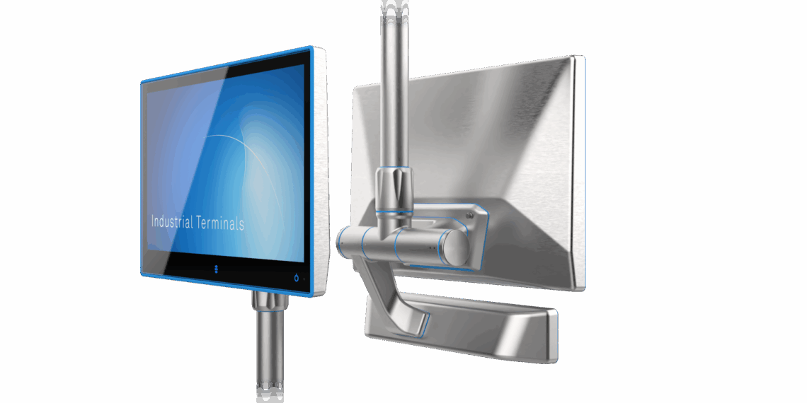 IP69 Panel-PC in Edelstahl-Ausführung