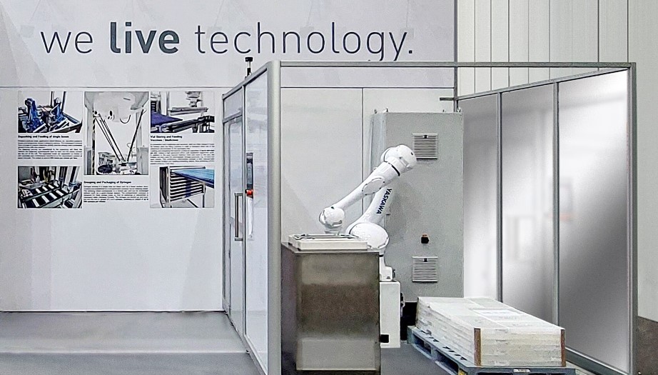 Automatisierte Handhabung von Vials