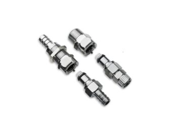 Edelstahl-Schnellkupplungen mit Absperrung