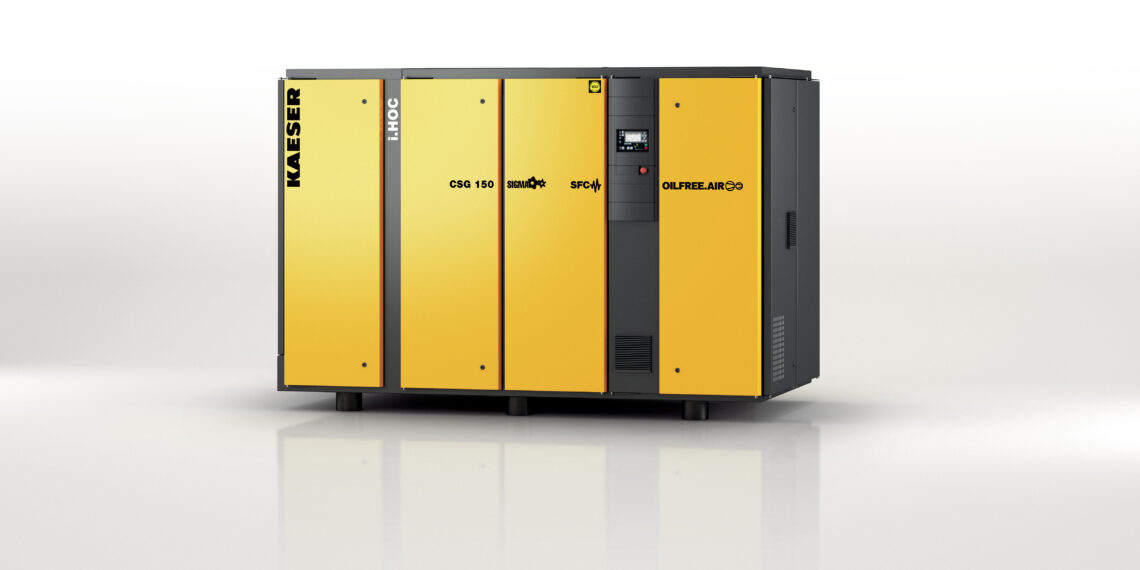 Schraubenkompressor für Reinheit und Effizienz
