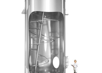 Mischer für große Schüttgut-Chargen