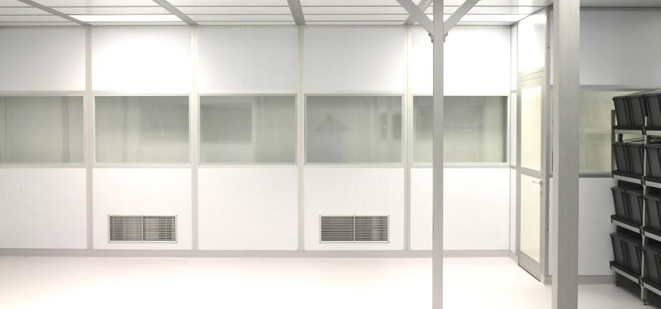 Flexibles Reinraumsystem