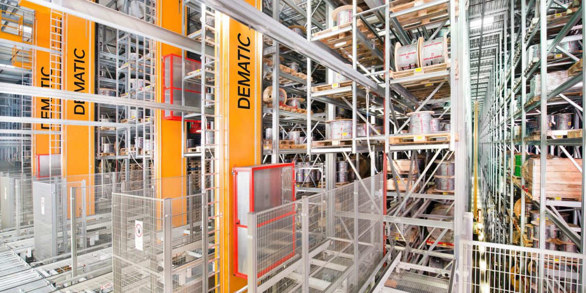 Dematic Standardised Automated Pallet Storage: Automatisierte Palettenlagertechnik nach dem Baukastenprinzip