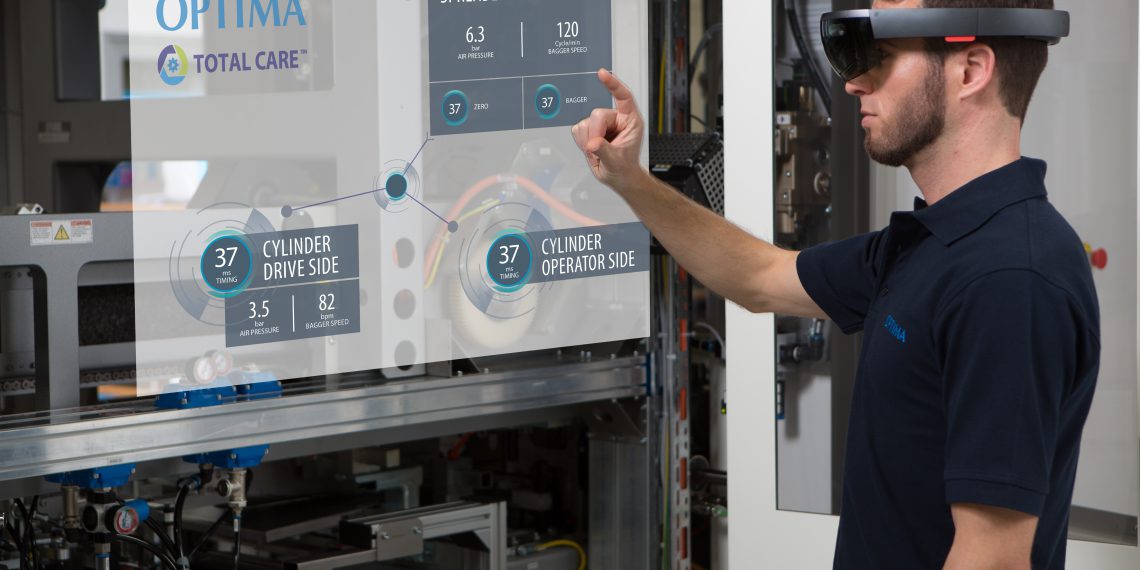 Digital unterstützte Serviceleistungen von Optima: Wichtige Informationen sind damit schneller und komfortabler verfügbar, beispielsweise Video-Anleitungen oder technische Daten.