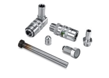 Bewährte Einbauteile ab sofort auch aus Edelstahl erhältlich. Bild: Meusburger