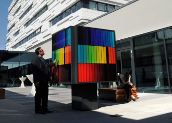 Fraunhofer SIT - Echtheitsnachweis auf farbenfrohem Barcode