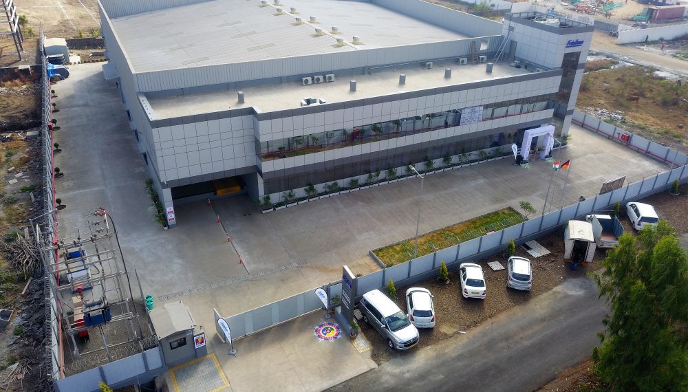 Das neue Produktionsgebäude von Fristam Pumps India.