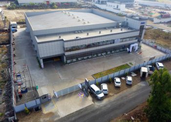 Das neue Produktionsgebäude von Fristam Pumps India.