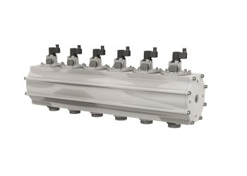 Das neue Flex-on-System 85870 der Marke IMI Buschjost wird auf der diesjährigen Powtech offiziell vorgestellt. Bild: IMI Precision Engineering