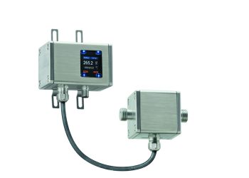 Bei der getrennten Ausführung des MIM enthält die medienberührende Einheit lediglich den Sensor. (Bild: Kobold Messring)