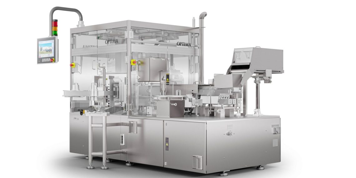 Mit der Immu-Fill lassen sich Reagenzien für PCR-Testkits in Fläschchen abfüllen und verschließen. (Bild: Optima)