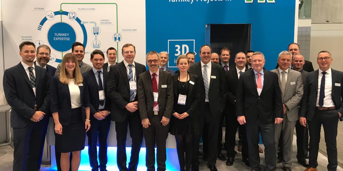 Auf der Interphex waren sowohl Experten von Optima Pharma aus Schwäbisch Hall (Deutschland) als auch von der amerikanischen Optima Niederlassung in Green Bay (Wisconsin, USA) vor Ort.