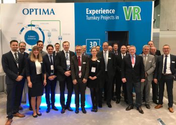 Auf der Interphex waren sowohl Experten von Optima Pharma aus Schwäbisch Hall (Deutschland) als auch von der amerikanischen Optima Niederlassung in Green Bay (Wisconsin, USA) vor Ort.
