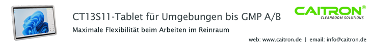 Moderne Reinräume im Aufbau