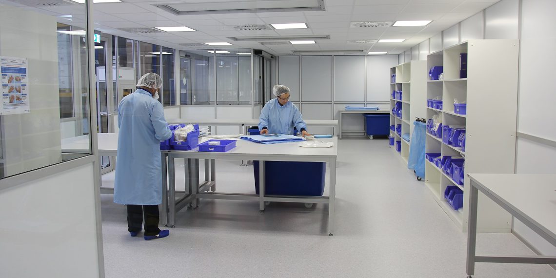 Spetec Flexibel in der Gestaltung Reinraumzellen