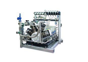 Der neue Hauf.Sauer NanoLoc bringt verschiedene Gase öflrei auf einen Enddruck von bis zu 450 bar(ü). Bild: Sauer Compressors