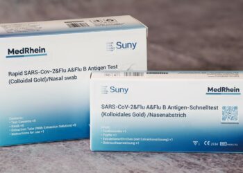 3‑in-1-Schnelltest Influenza A+B & Corona