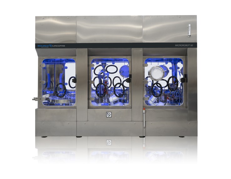 Robotische Mikrodosiermaschine