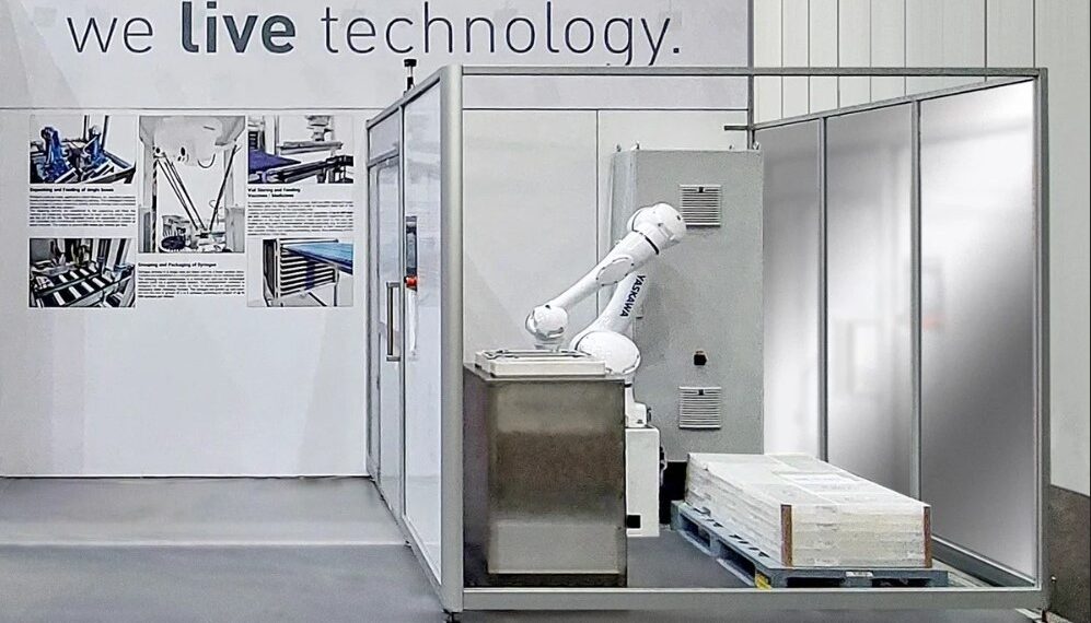 Handhabung empfindlicher Vials