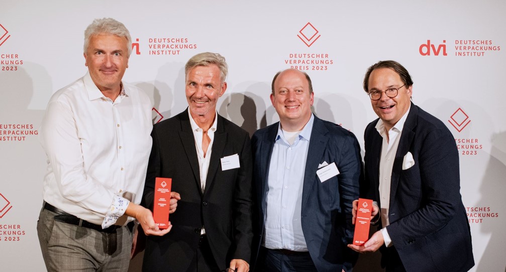 Doppelte Freude über Deutschen Verpackungspreis