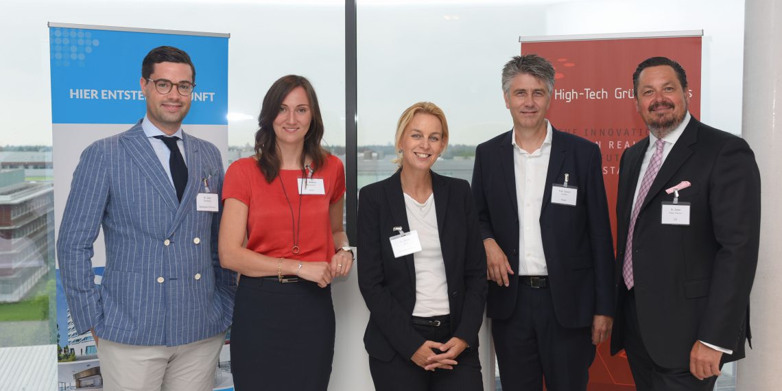 Sprecher auf dem 4. Munich Life Science Pitch Day im IZB.