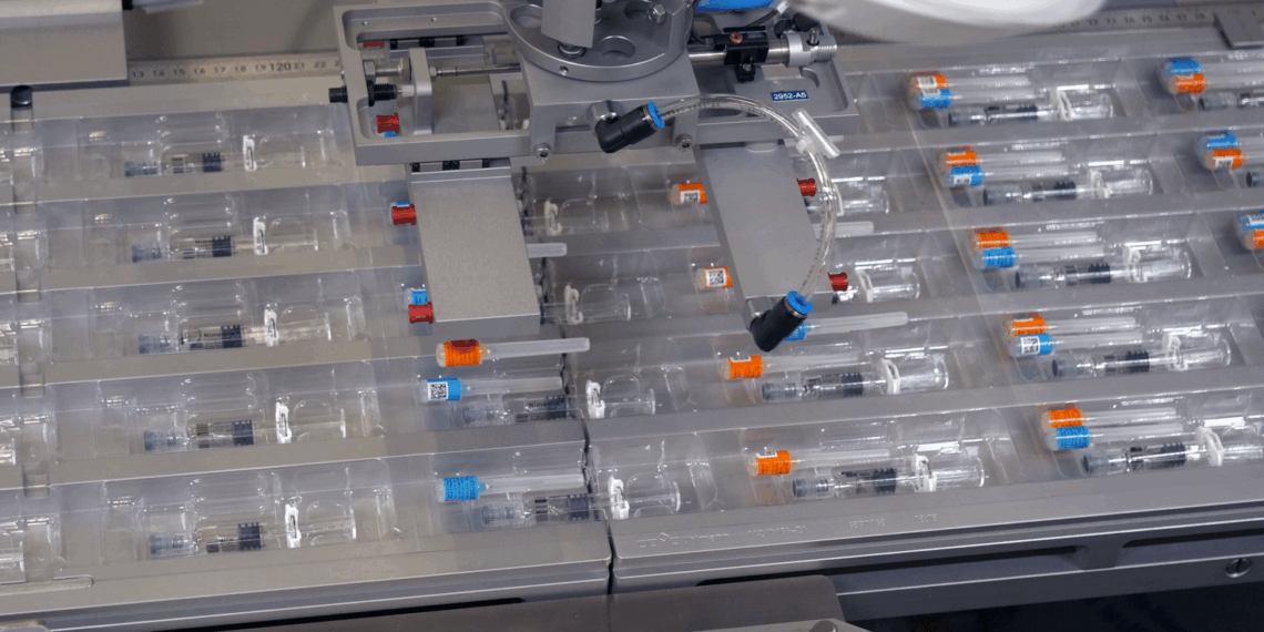 SCARA-Roboter für Blistermaschinen