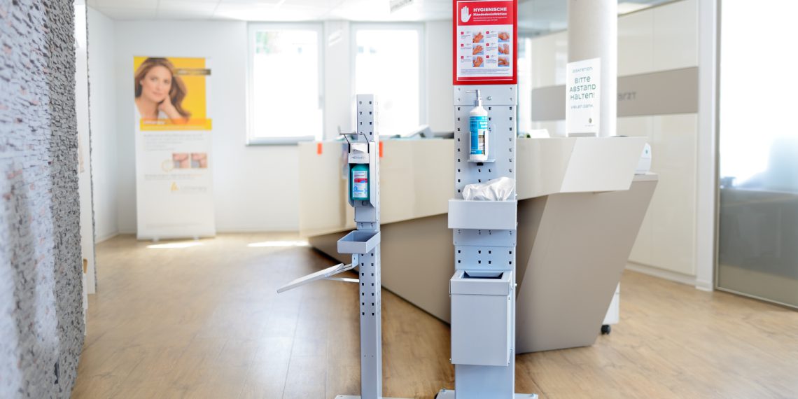 Krieg Cleanspot Hygienesäule