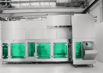 Abfülllinie mit Annex 1‑Compliance