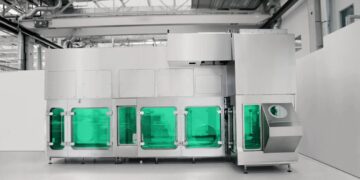 Abfülllinie mit Annex 1‑Compliance