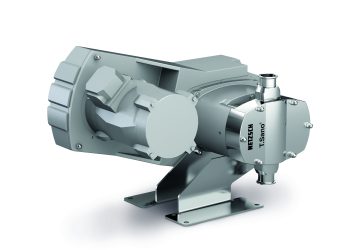 Das neue Design der Tornado Drehkolbenpumpe T.Sano hat ein komplett glattes Gehäuse, auf dem sich kaum Schmutz und Staub ablagern kann.