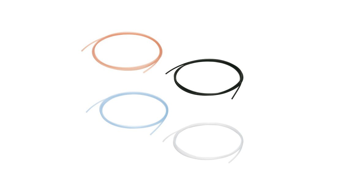 Die Pneumatik-Schläuche der TU-X214-Serie sind FDA-konform. Sie können somit in den stark regulierten Anwendungen der Pharmaindustrie, der Medizintechnik oder der Lebensmittelindustrie zum Einsatz kommen. (Bild: SMC Deutschland)