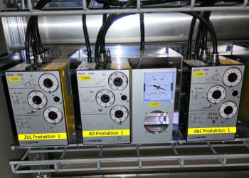Auch die Daten der Volumenstrom- und Raumdruckregler im Produktionsraum des Kunden wurden in das virtuelle Modell übertragen. (Bild: STZ EURO)
