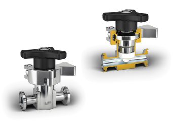 Wartungsarme Tankboden- und Inline-Membranventile mit freiem Durchgang
