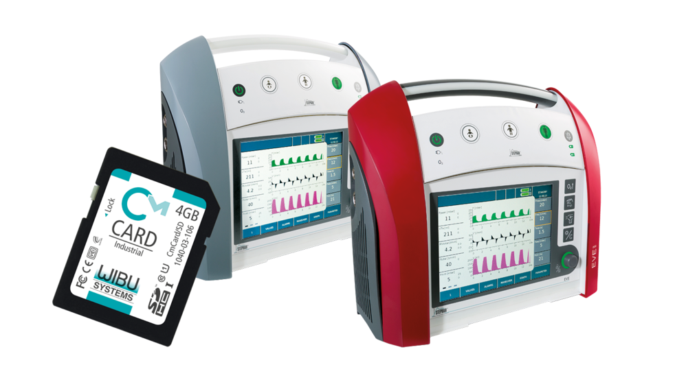 Softwareschutz und Lizenzierung mit CodeMeter für Medizingeräte, beispielsweise für EVE von Fritz Stephan. Bild: Wibu-Systems