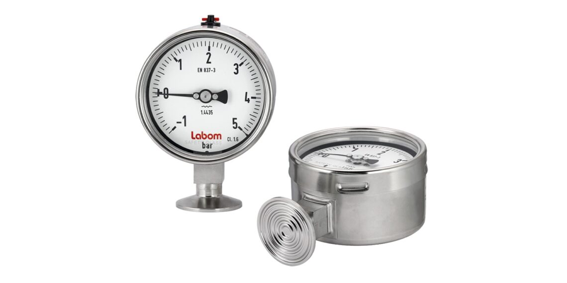 Druckmessgerät für den Einsatz in der Pharmaindustrie