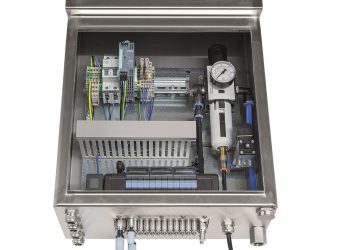 Die anschlussfertigen Komplettsysteme im Hygienic Design mit allen benötigten fluidischen und elektrischen Komponenten lassen sich jetzt noch einfacher an die spezifischen Anwendungsanforderungen anpassen. (Bild: Bürkert Fluid Control Systems)