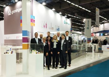 Das Team von Groninger zeigt sich nach vier Messetagen zufrieden.