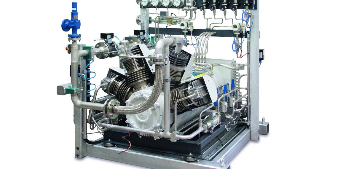 Der Haug.Sirius Nanoloc vereint die Hochdruckkompetenz und die Ölfreiexpertise. (Bild: Sauer Compressors)