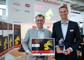 OnRobot A/S gewinnt den Robotics Award 2019. Bild: Deutsche Messe